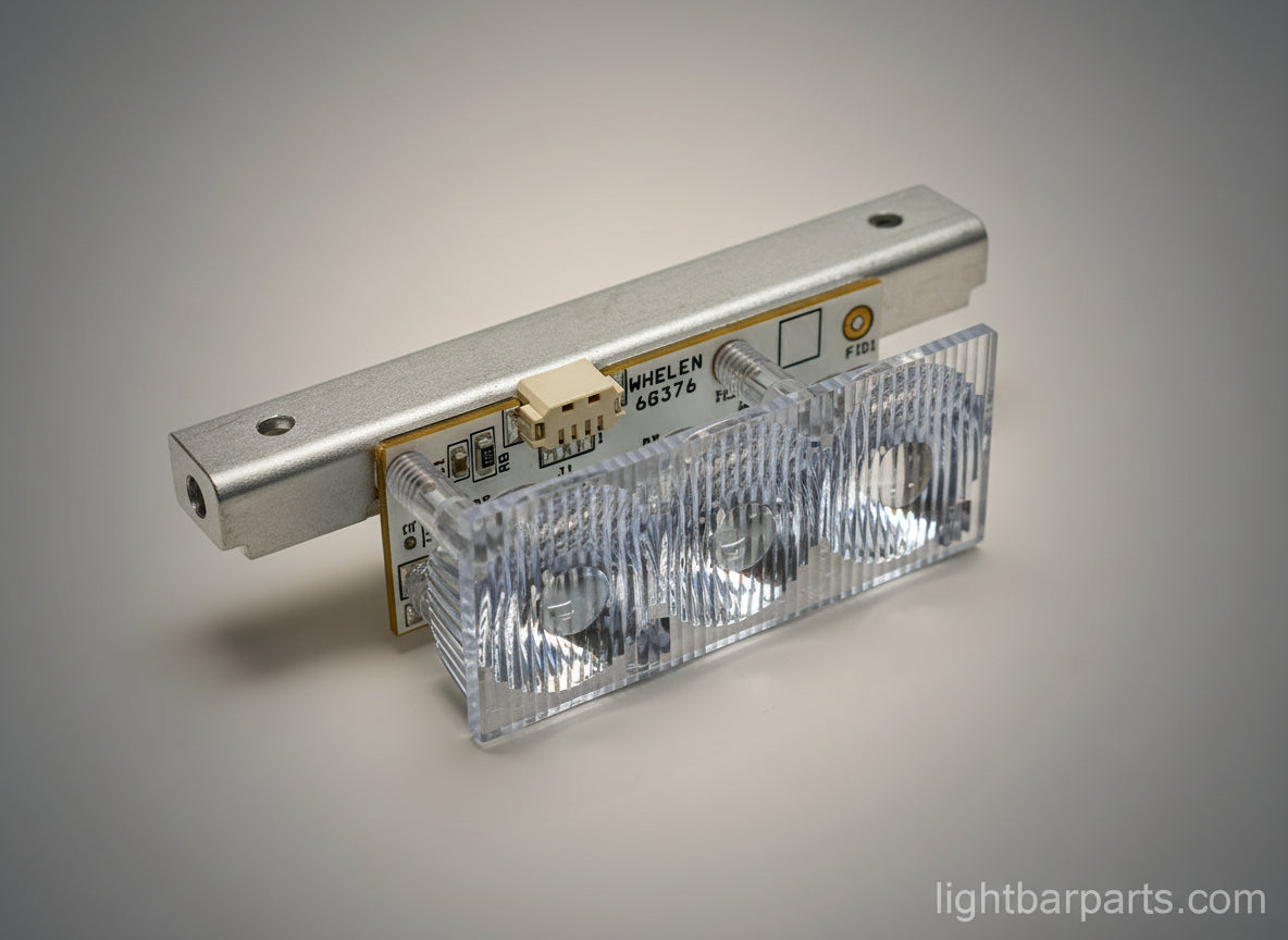 Whelen Legacy Lightbar - Alley White Light Module P/N: 01-0244498-30B