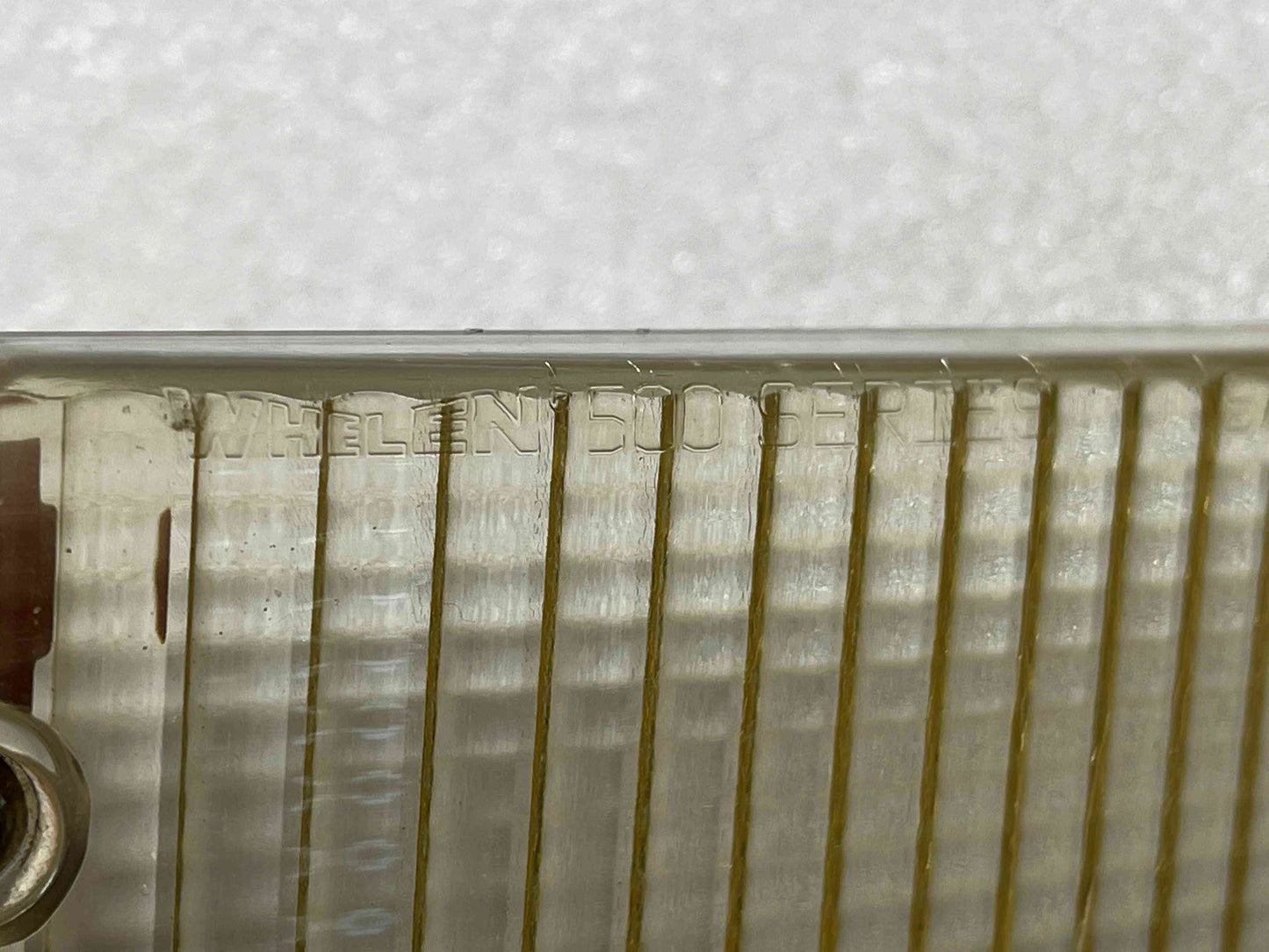 Whelen LFL Liberty Patriot Lightbar - Clear Prismatic End Cap Alley Light Lens