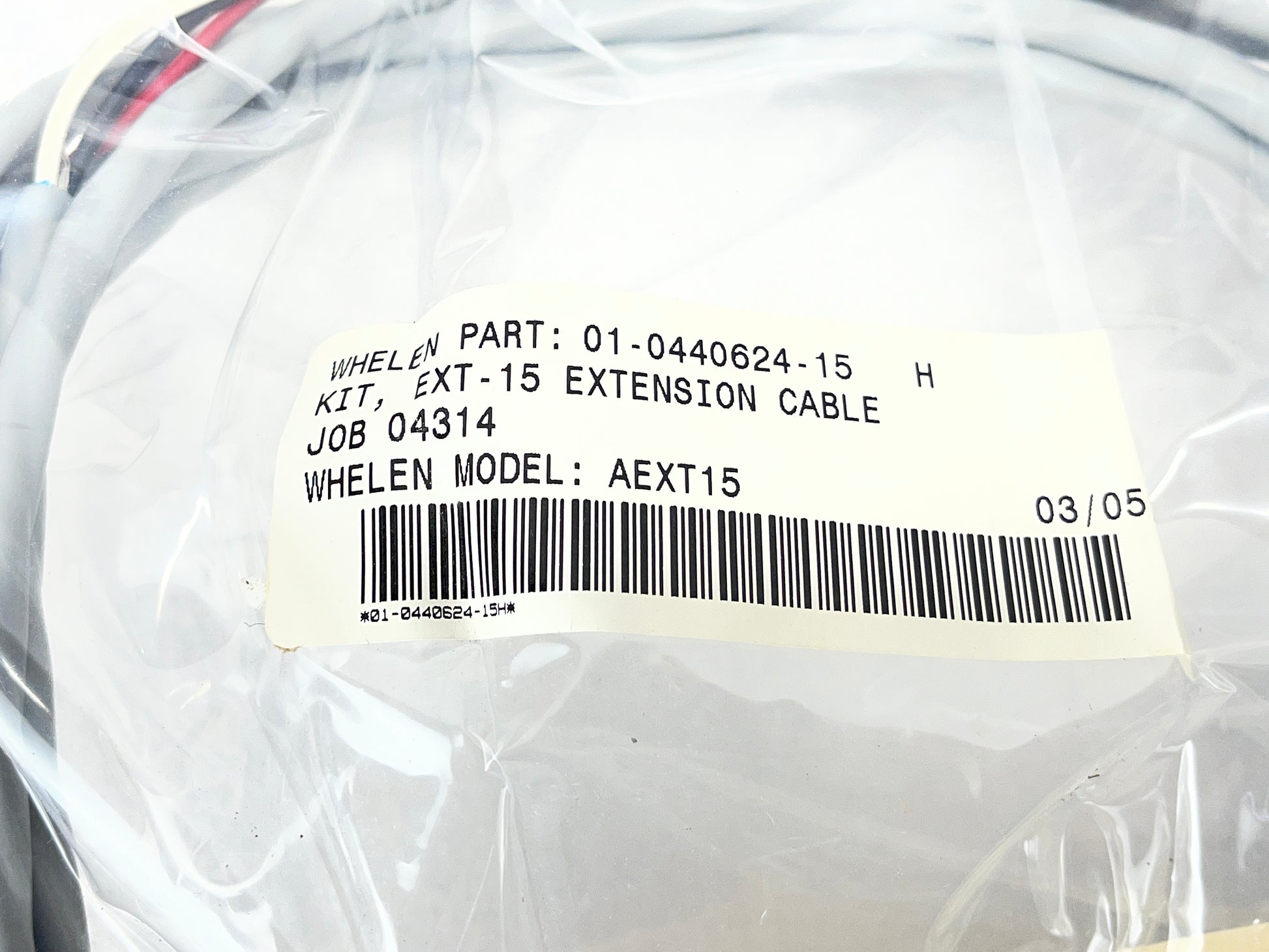 Whelen Red Grill Strobe Light Assembly GRLSTRR1 Part 02-0340961-00