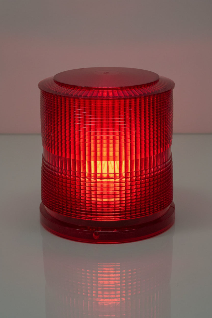 Whelen Strobe Beacon Red Dome P/N: D-80483