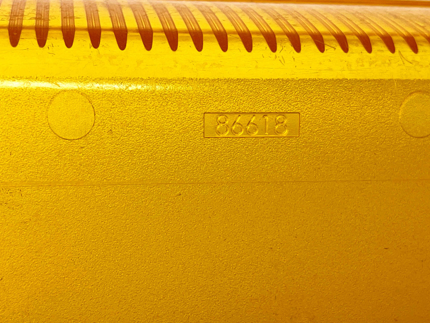 Whelen Responder LP Series Amber Replacement Dome  86618 Used Condition