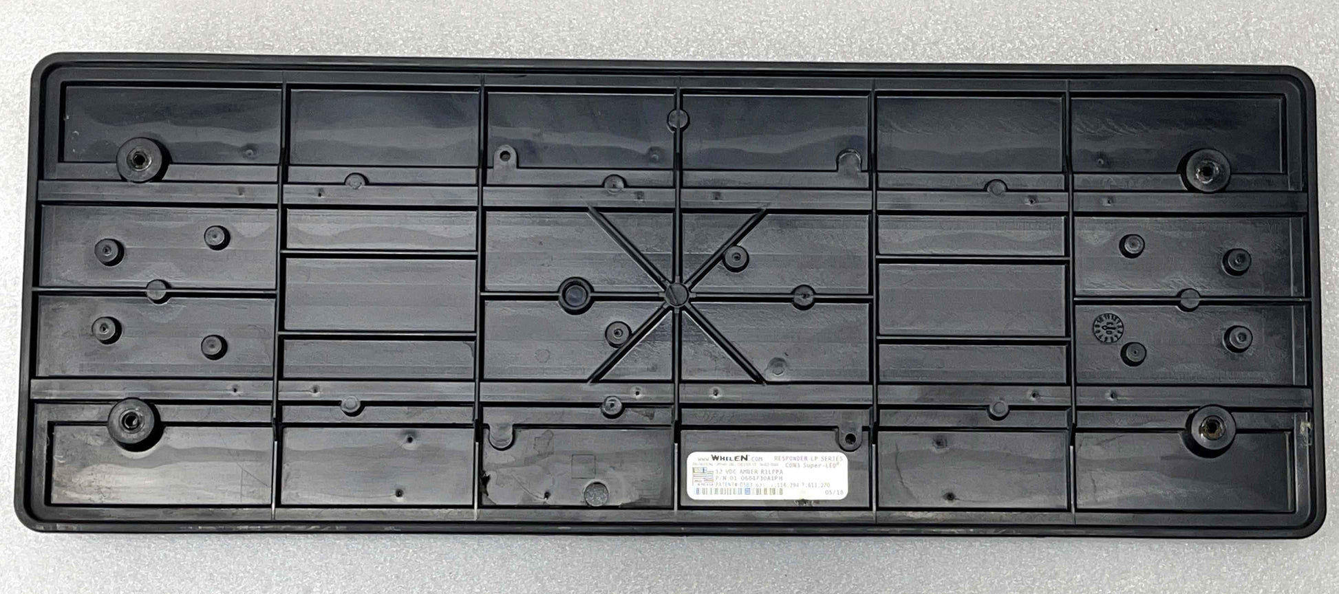 Whelen Responder LP Series Base Plate Mold 81890 Used Condition