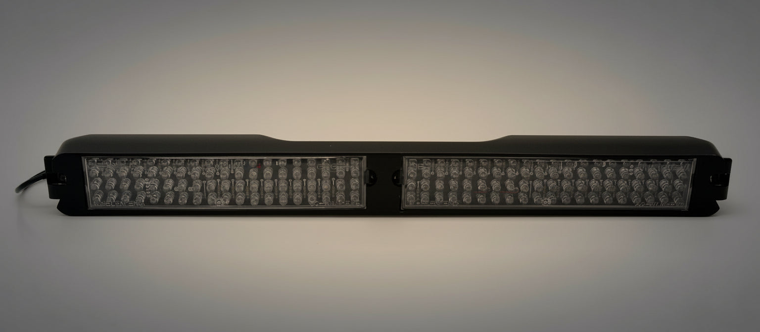 Whelen SlimLighter Lightbar - Red/Red P/N: 01-0684321-R