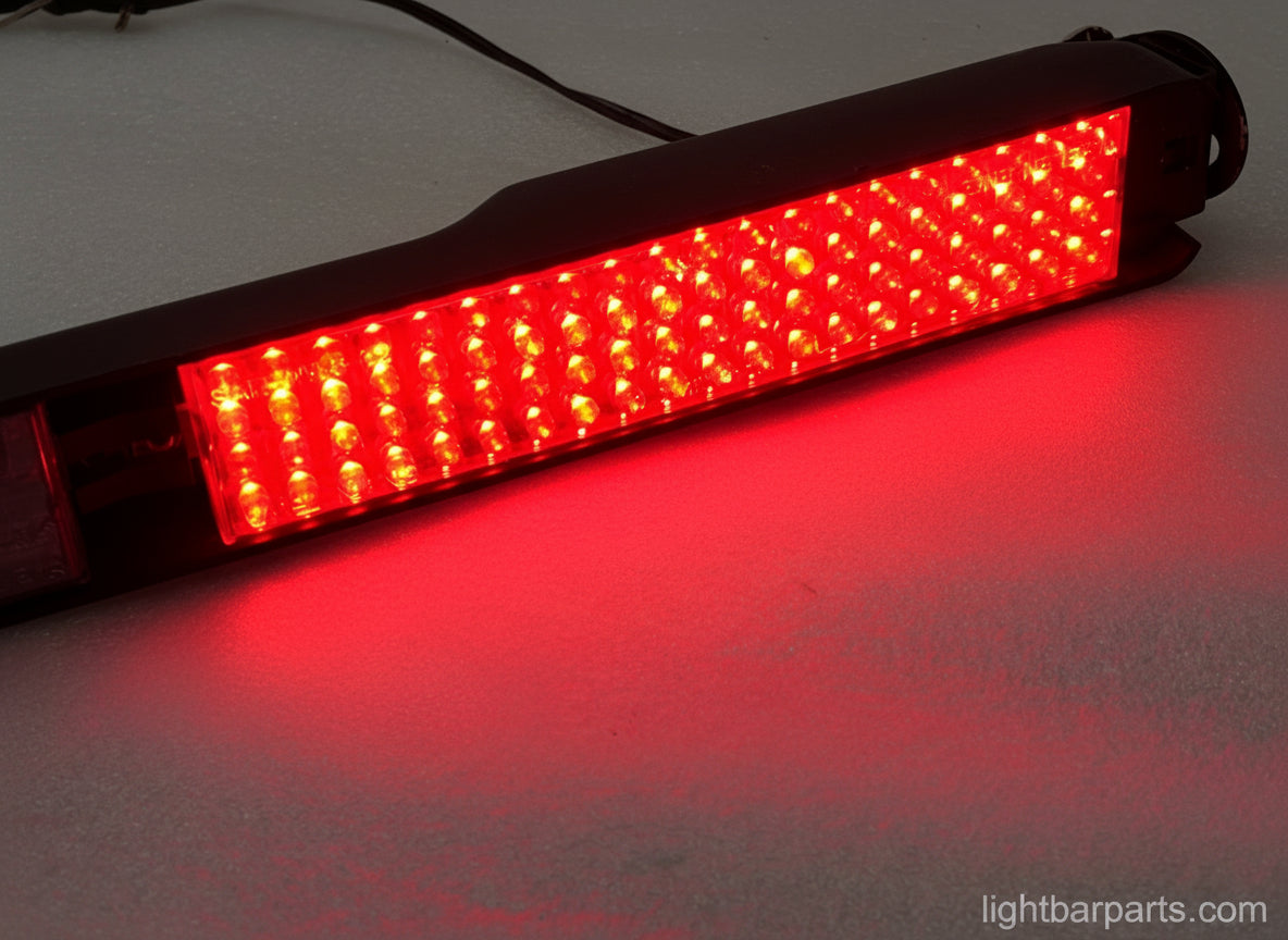 Whelen SlimLighter Lightbar - Red/Red P/N: 01-0684321-R