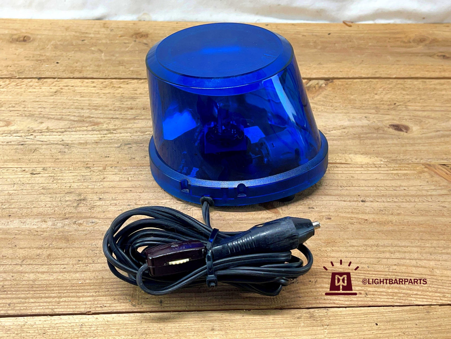 Code 3 DashLaser - Beacon Light - Blue Dome - Fast Speed - Long Cord