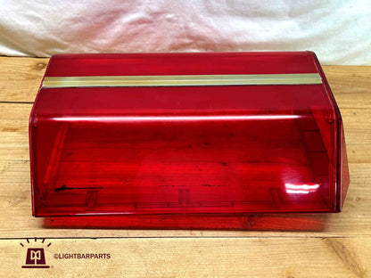 Code 3 PSE Force 4 XL Lightbar -  Red End Dome - Nice Condition See Photos