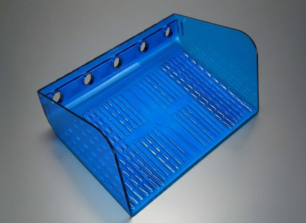 Code 3 MX7000 Lightbar - Lower Blue Filter 5 Hole P/N: 255X