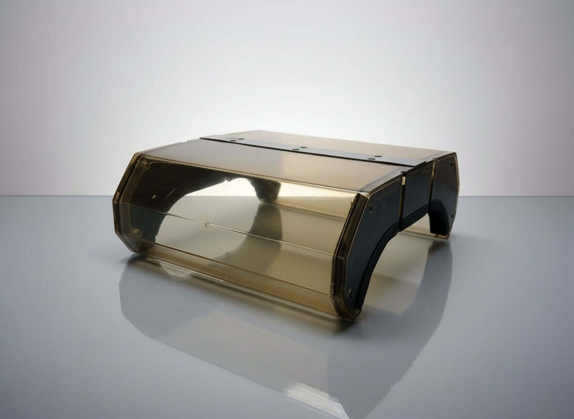 Code 3 XS8000 Intensity Lightbar - 9 Inch Wide Clear Center Dome Lens