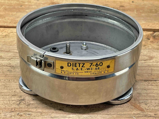 Dietz 7-60 Beacon Light - Base Pan with Dome Retaining Ring