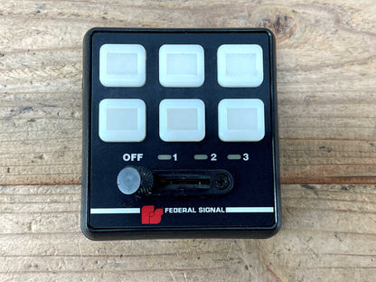 Federal Signal - Programmable 6 Button Keypad Controller