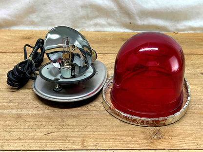 Federal Signal - Red Fire Ball FireBall - Model FB11 / 12v - Kojak Starsky and Hutch Light