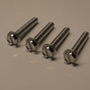 Federal Signal StreetHawk - Set of Four New (4) Stainless Steel Dome Screws - V2