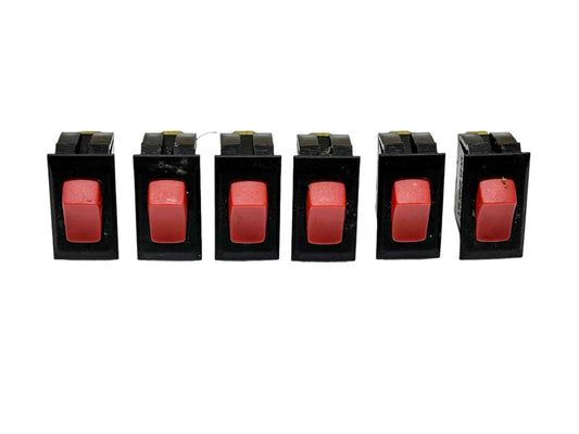 Federal Signal - SW300 Lightbar Switch Box - Set Of 6 Backlit Switches