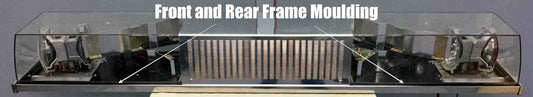 Federal Signal Twinsonic Lightbar - Front/Rear Stainless Steel Frame Moulding