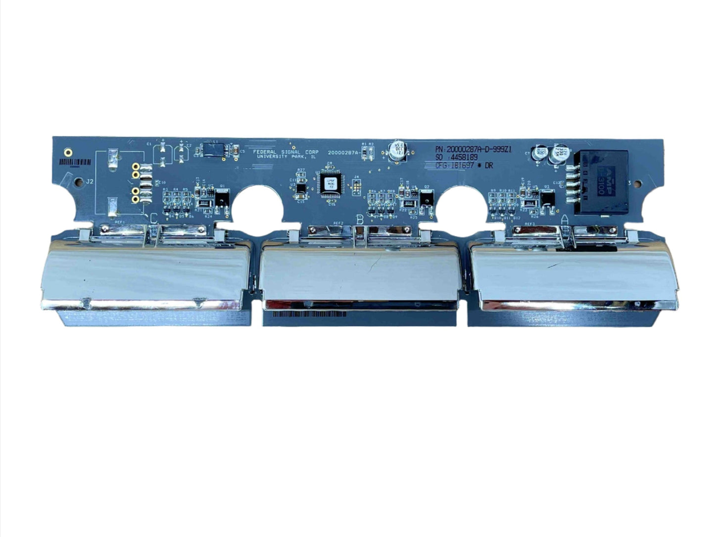 Federal Signal Valor - ROC Module PN: 20000287A-D-999Z1 - Driver Rear - Blue/White/Amber