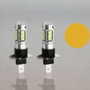 Federal Signal Code3 Beacon Lightbar Rotator - Pair LED Replacement H1 Bulb - Amber