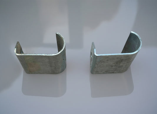 Code 3 Lightbar - Gutter Hook Clamp Strap Mount - Set Of Two (2)