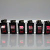 Lightbar Switch Box - Set Of 6 Switches - Light On In On Position