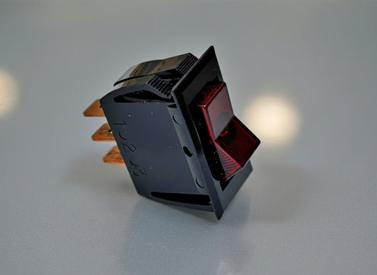 Lightbar Switch Box - Set Of 6 Switches - Light On In On Position