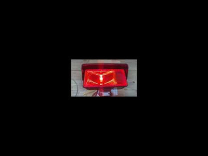 Federal Signal - Motorized Mirror Light Model: MML1-R - Red - 12V - New Open Box