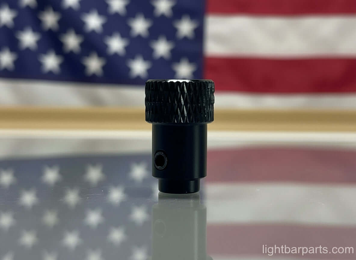 Replacement Slide Switch Knob - Federal Signal - Whelen - Code 3 - CenCom - SoundOff with Allen Wrench