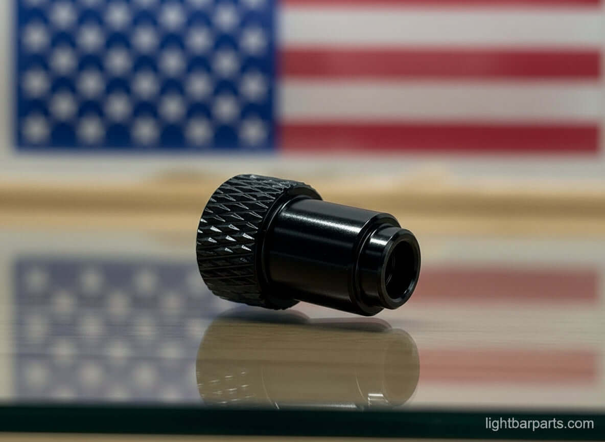 Replacement Slide Switch Knob - Federal Signal - Whelen - Code 3 - CenCom - SoundOff with Allen Wrench