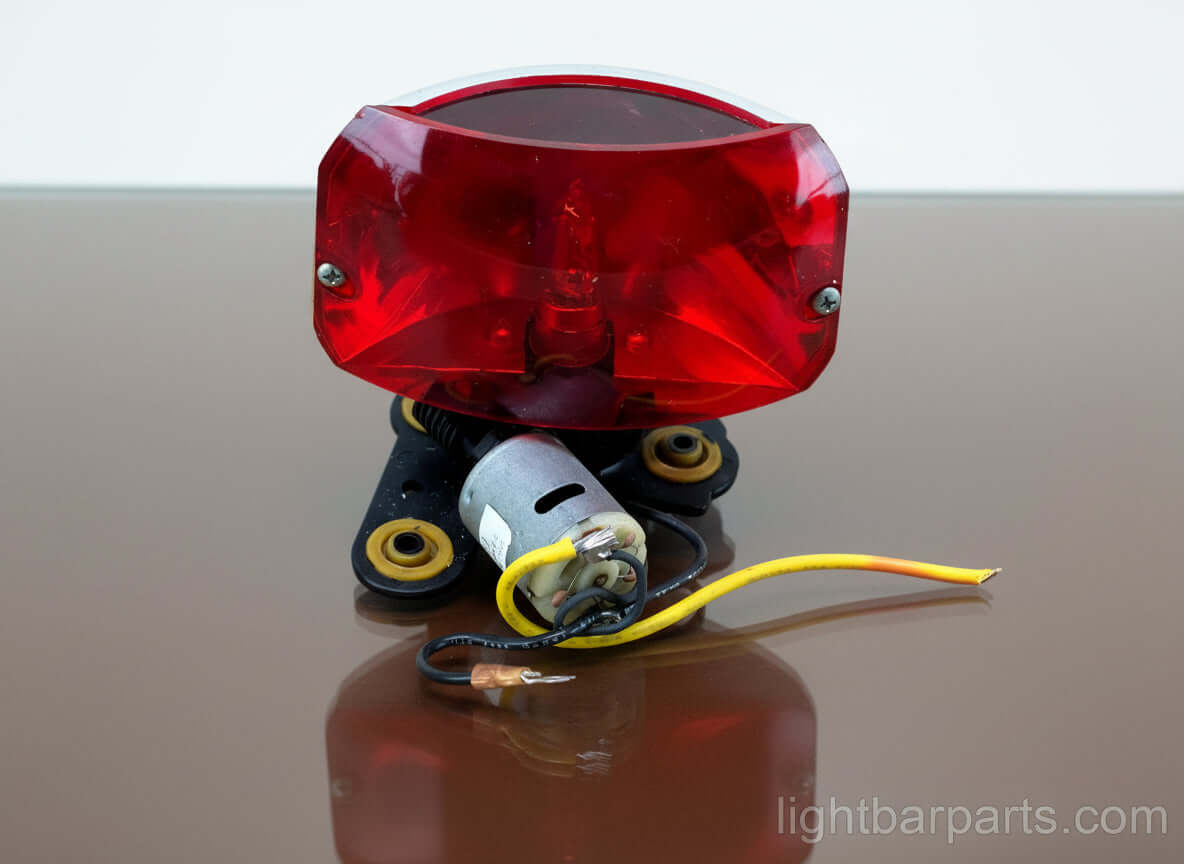 STAR Warning Systems - Rotator with Twistlock Bulb and Red Lens Filter