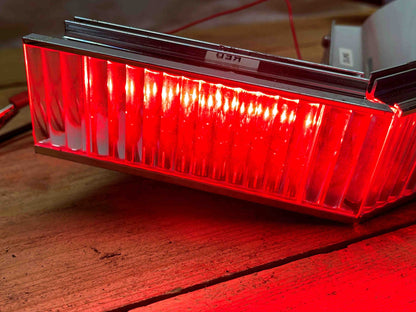 Star Headlight Lantern - Sabre Lightbar - Red Corner Module P/N: 520-D3