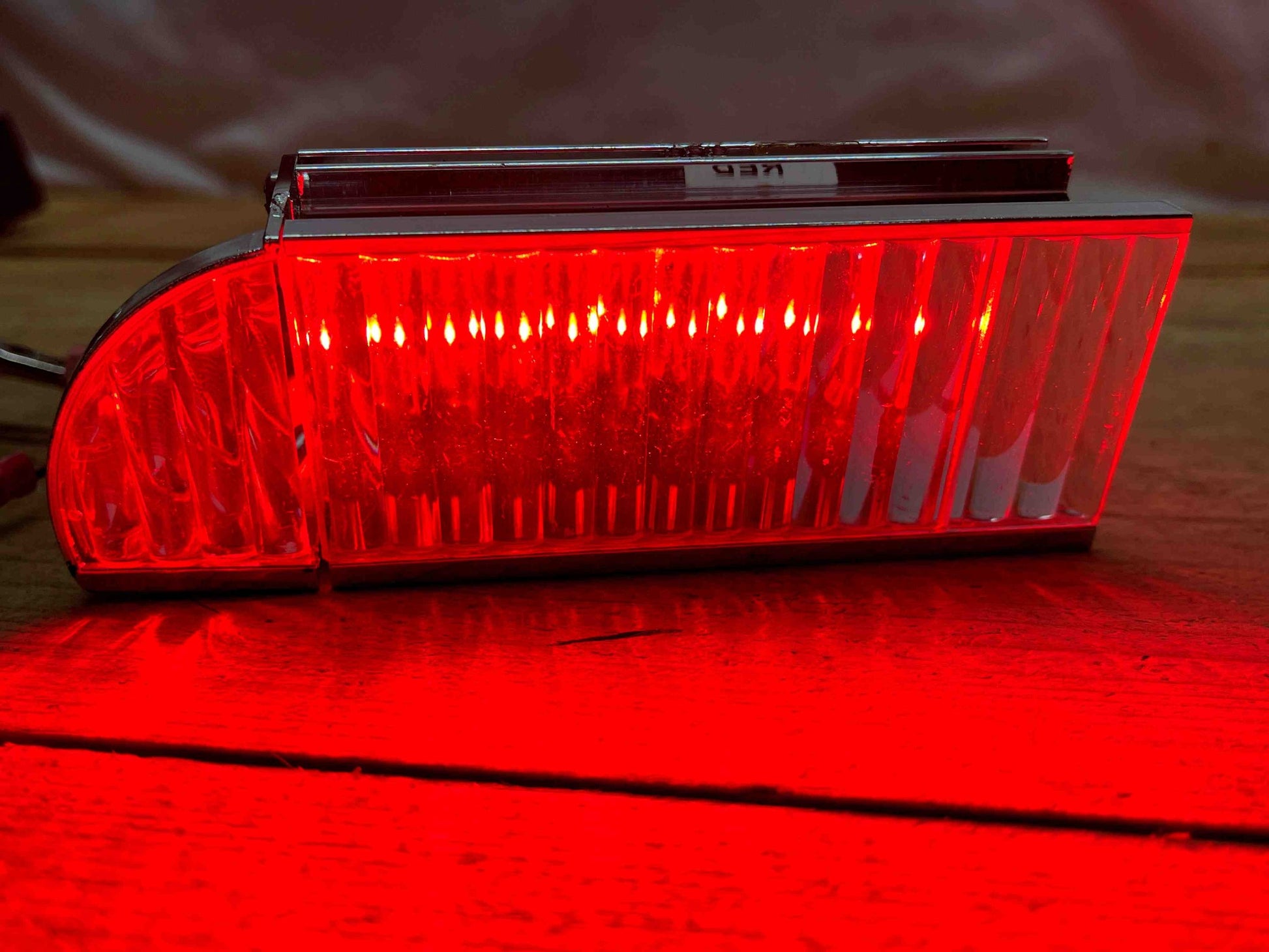 Star Headlight Lantern Sabre Lightbar - Red LED Module Right Angle PN: 520-D1AR