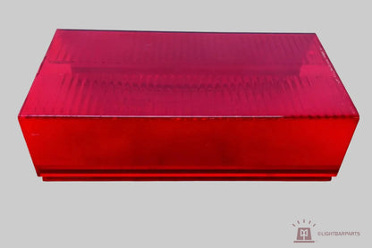 (Secondary / Non-feed) Watermarked - Whelen 6" inch Edge 9000 9M Freedom Lightbar Red Lens Section