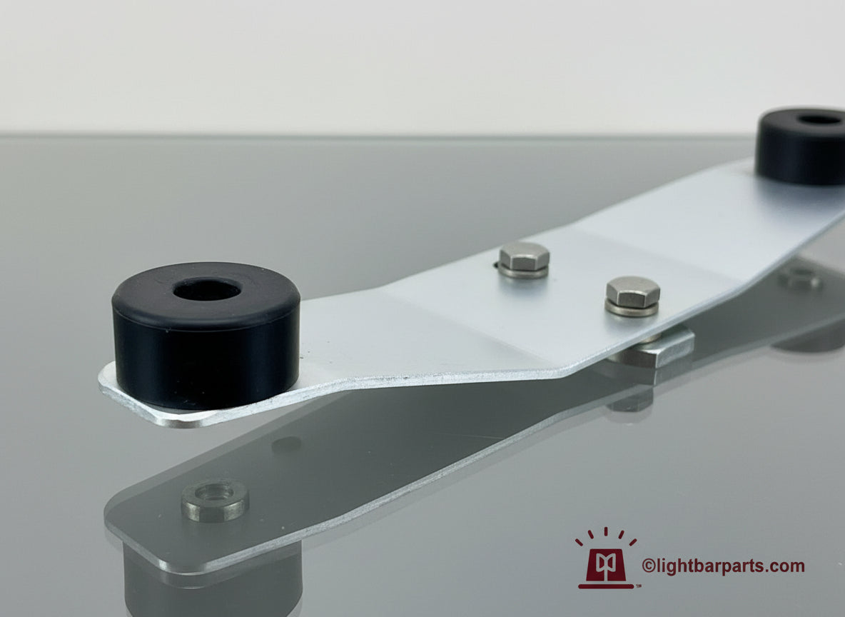 Lightbar Rubber Feet Bumpers for Federal Signal Twinsonic Aerodynic