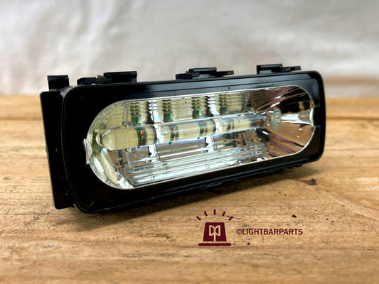 Whelen Liberty Lightbar - 500 Series LIN6 GEN4 Super LED Module, red color, in nice used condition, with visible LED lights and clear lens.