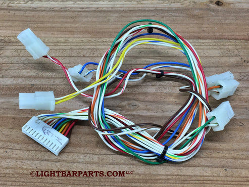 Whelen Liberty Lightbar - LC Liberty I/O One LED Wire Harness