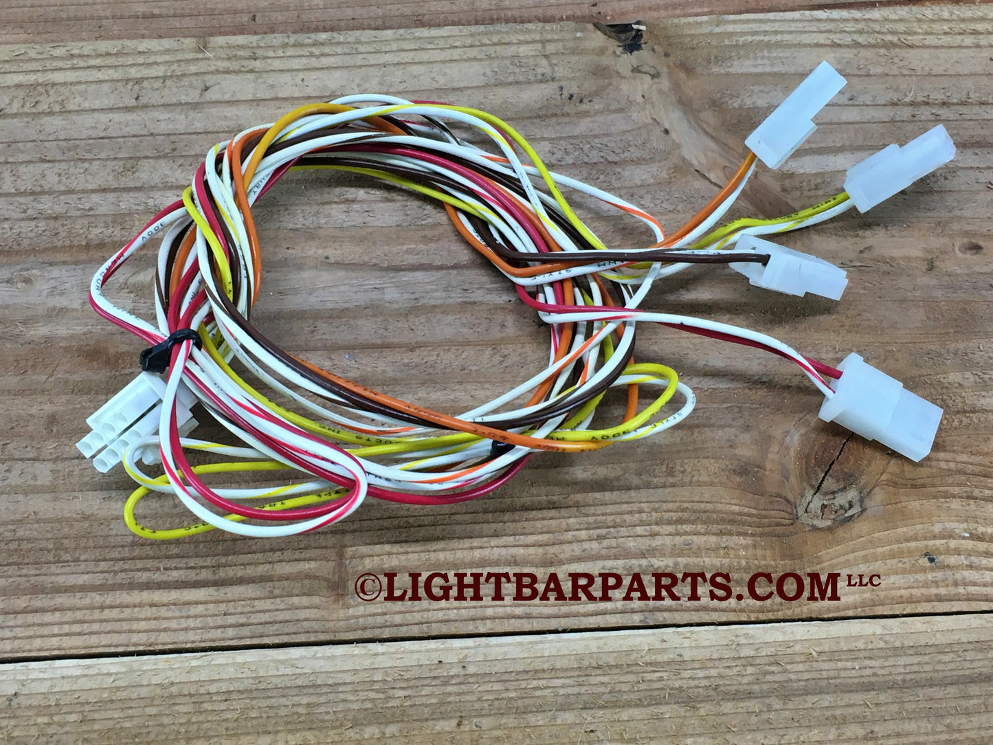 Whelen Liberty Lightbar - LC Liberty I/O One LED Corners Wire Harness - lightbarparts.com