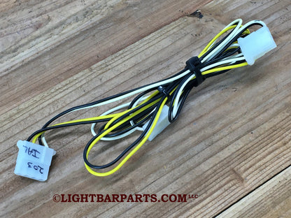 Whelen Liberty Edge 9M Patriot Lightbar - Takedown / Alley Light Wire Harness - lightbarparts.com