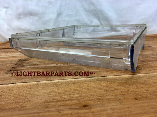 Code 3 MX7000 Lightbar - Clear Center Lower Dome Lens Base - lightbarparts.com