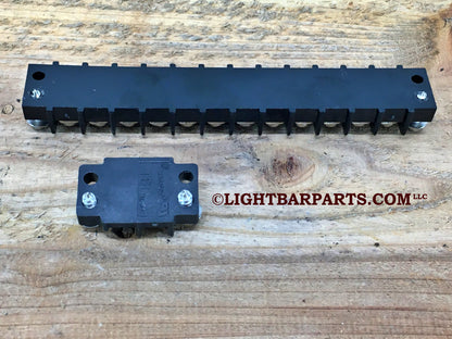 Star Headlight Lantern - Vintage Sabre Lightbar - Set of Power Strips Blocks - light bar parts