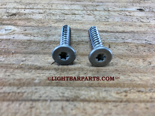 Whelen Liberty LFL Lightbar - Pair of (2) Top Frame Screws - light bar parts