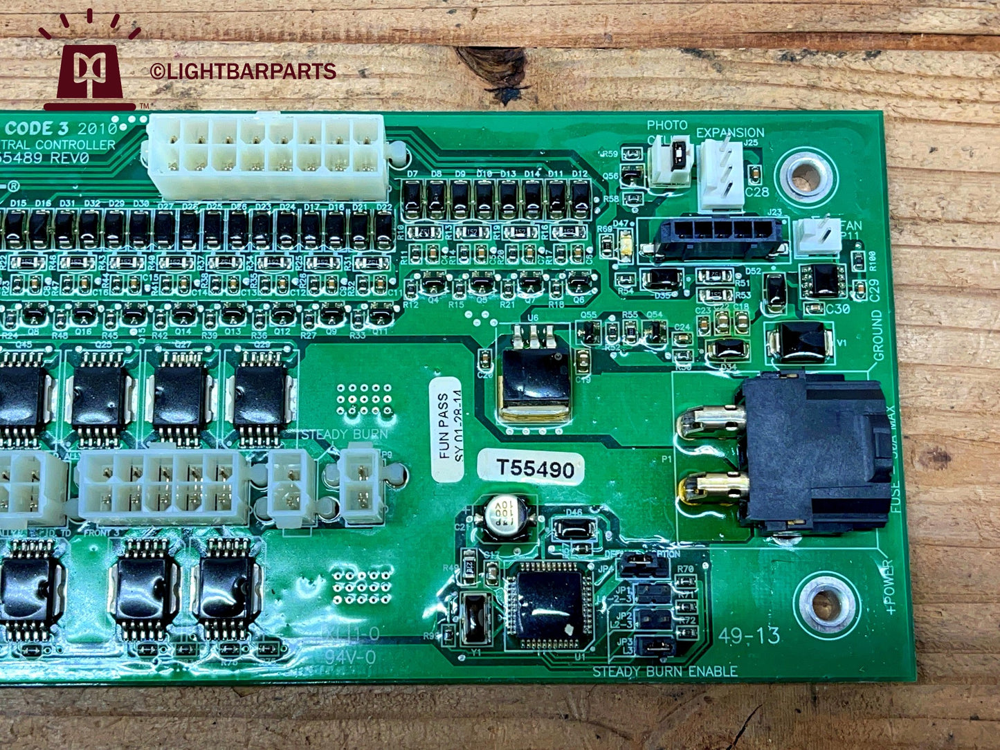 Code 3 Defender Lightbar - Central Controller Board T51426 T55489 T55490