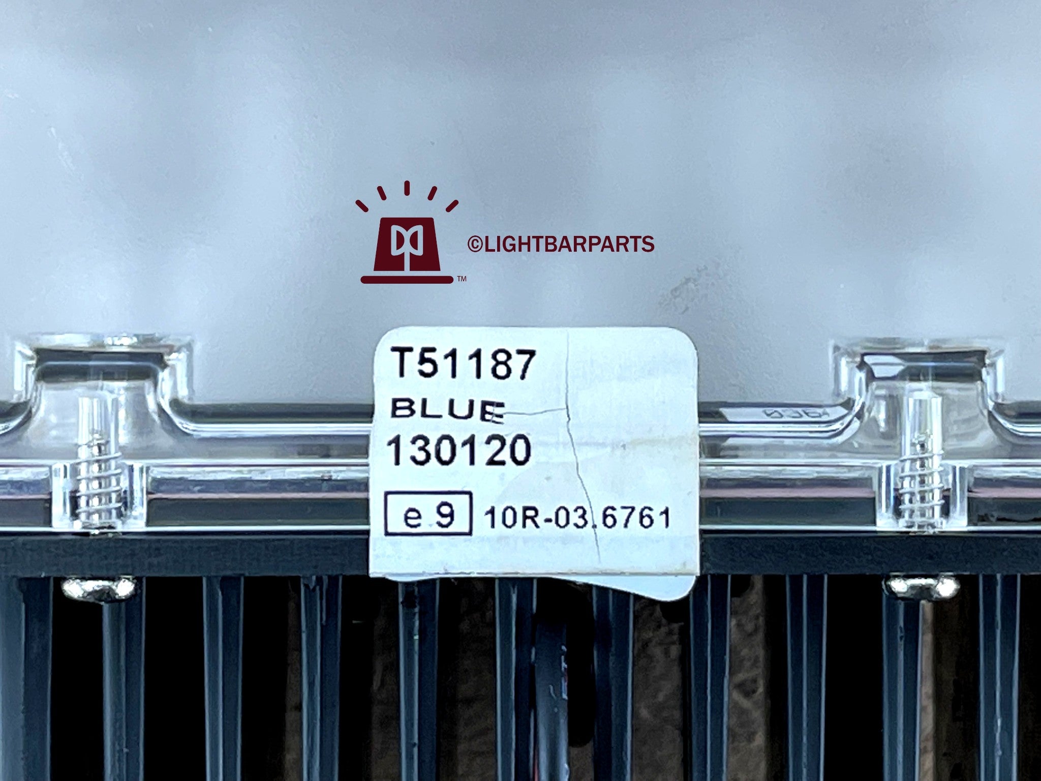 Code 3 Defender Lightbar - TriCore LED Module P/N: T51187 - Color: Blu