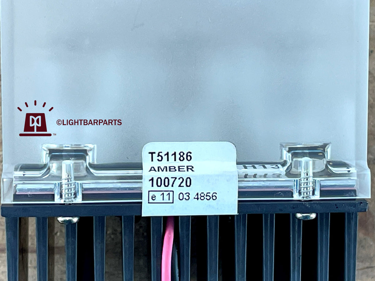 Color Tricore Code 3 Defender Lightbar TriCore LED Module P/N: T51186 Color: Amber