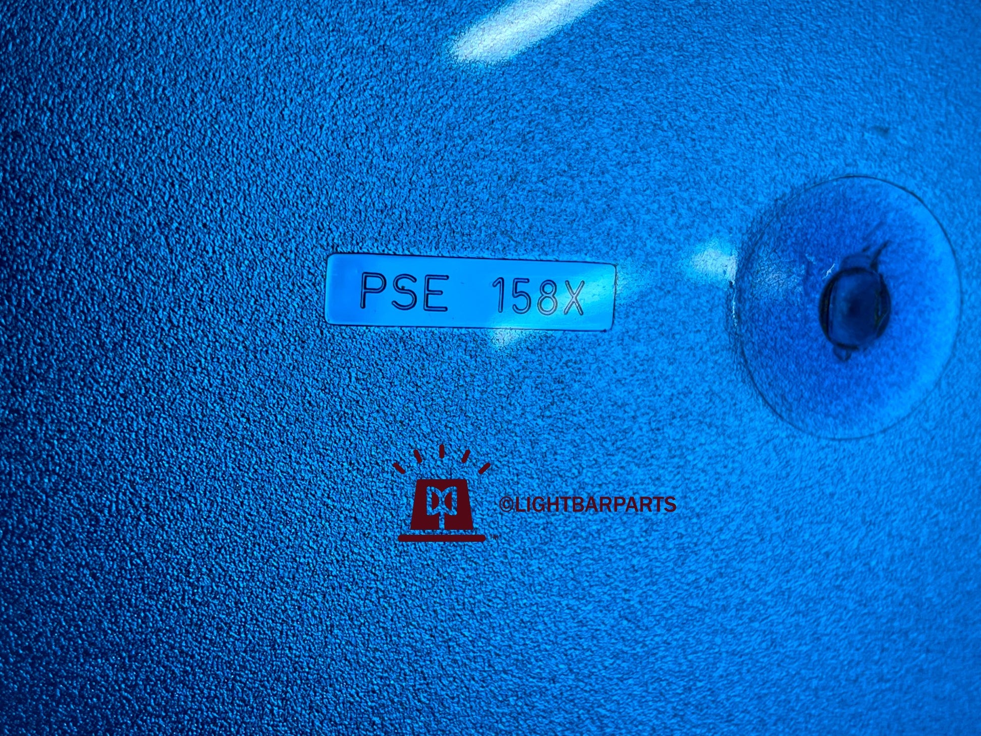 Code 3 PSE - Force 4 LP Lightbar - Rare Blue Dome - PSE 158X