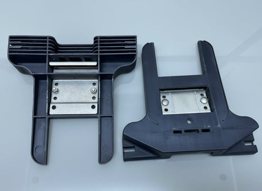 CODE 3 2100 2500 2700 MX7000 Excalibur - Pair Mounting Feet with Hardware - Dual Tension Bolt Version