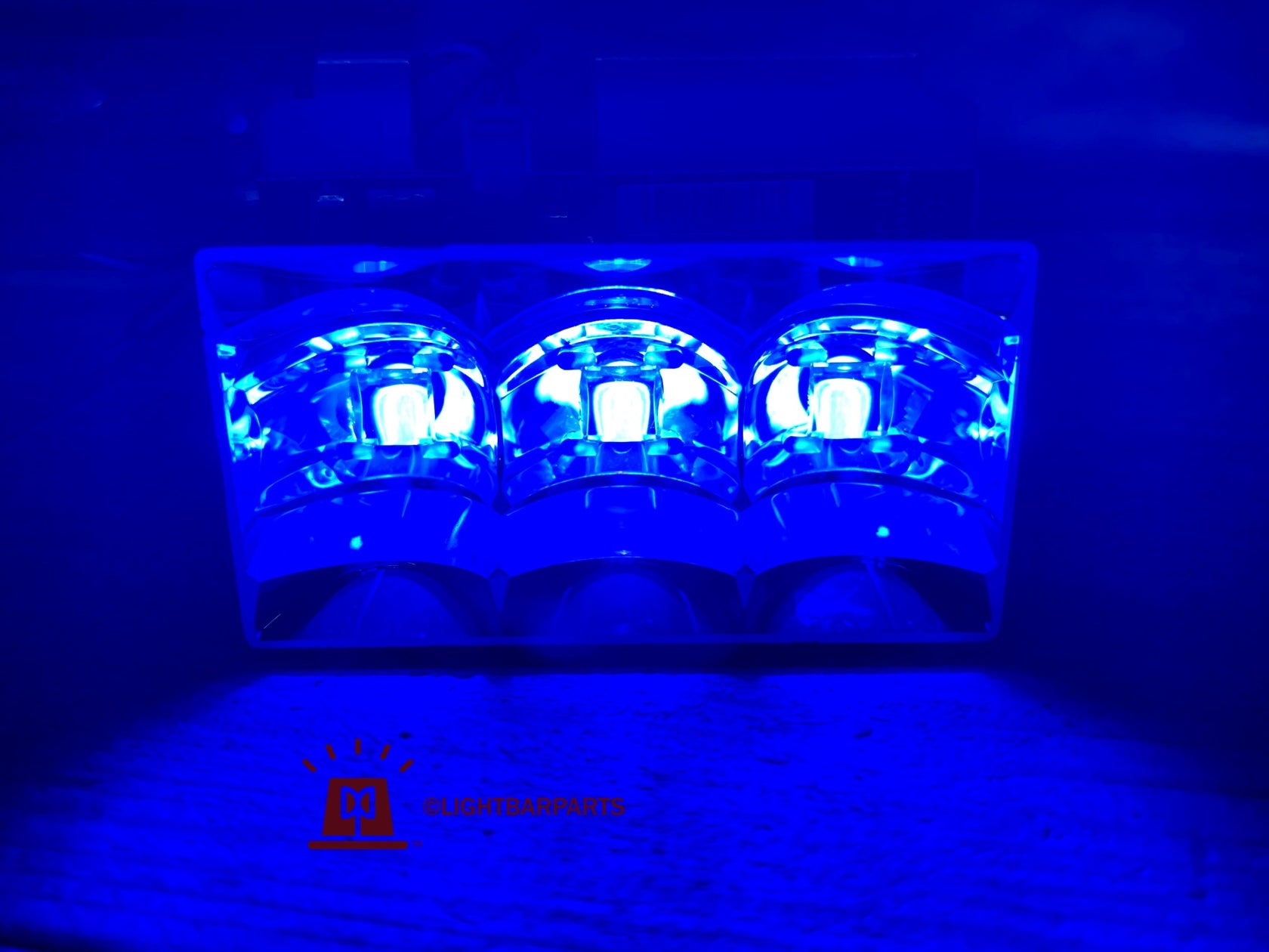 CODE 3 RX2700 Lightbar - Inboard LED Module - 3 Diodes - T55387 - Blue