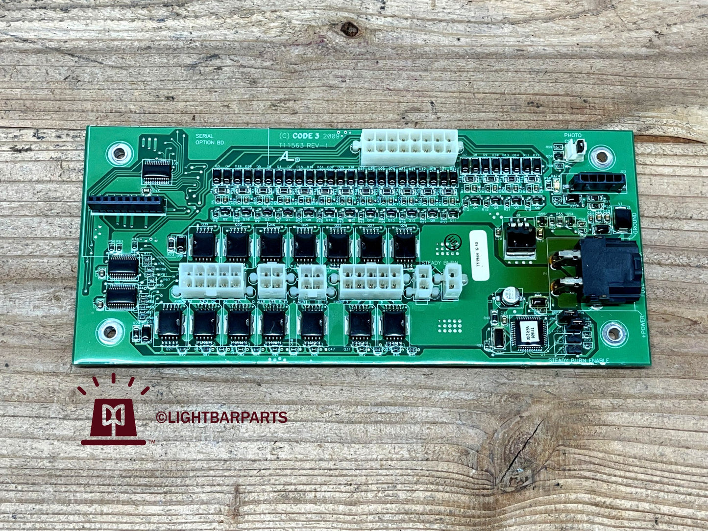 Code 3 Defender Lightbar - Central Controller I/O Board - P/N: T51164