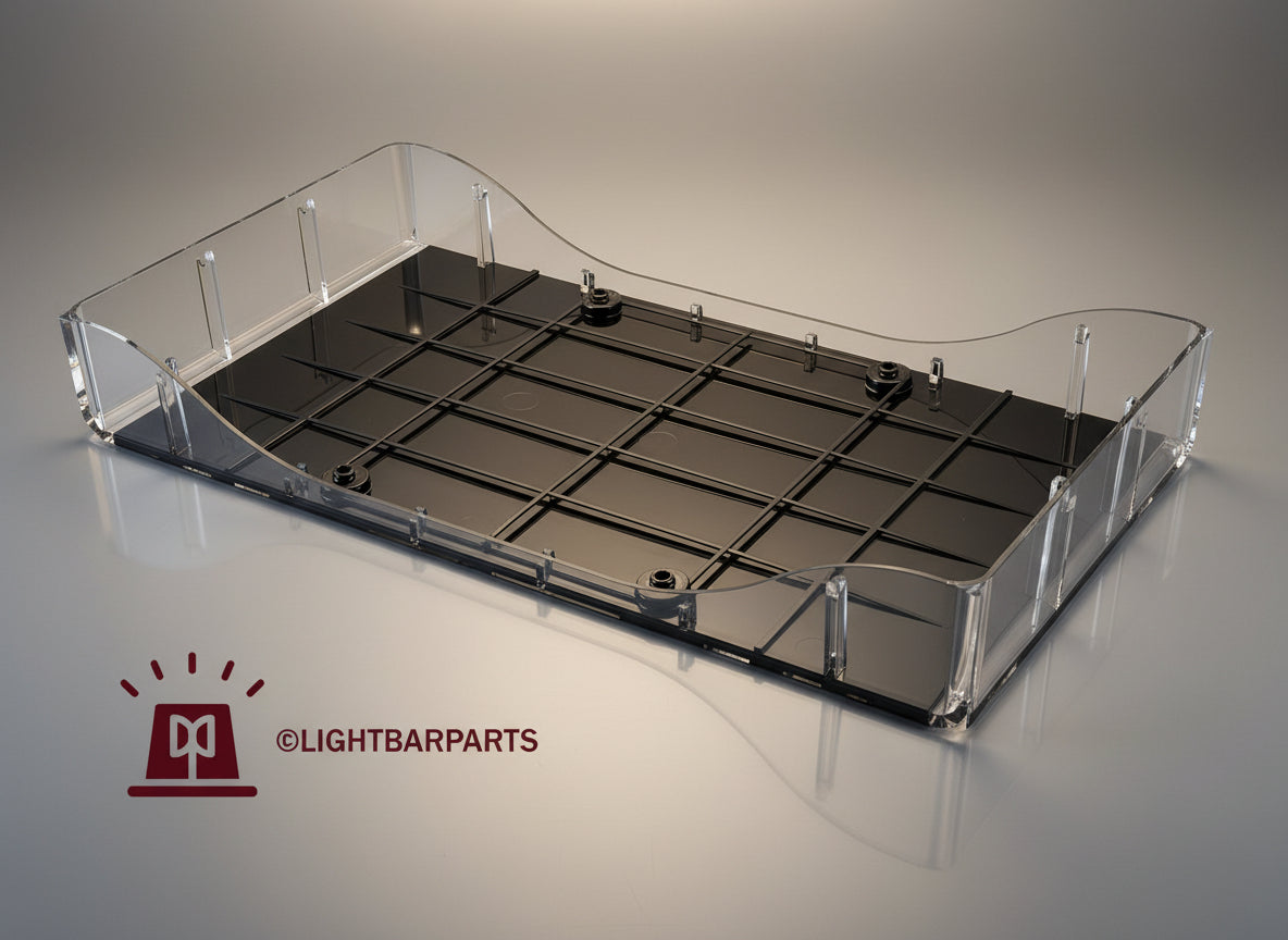 Code 3 Defender Lightbar - Short Center Dome - P/N: T51141