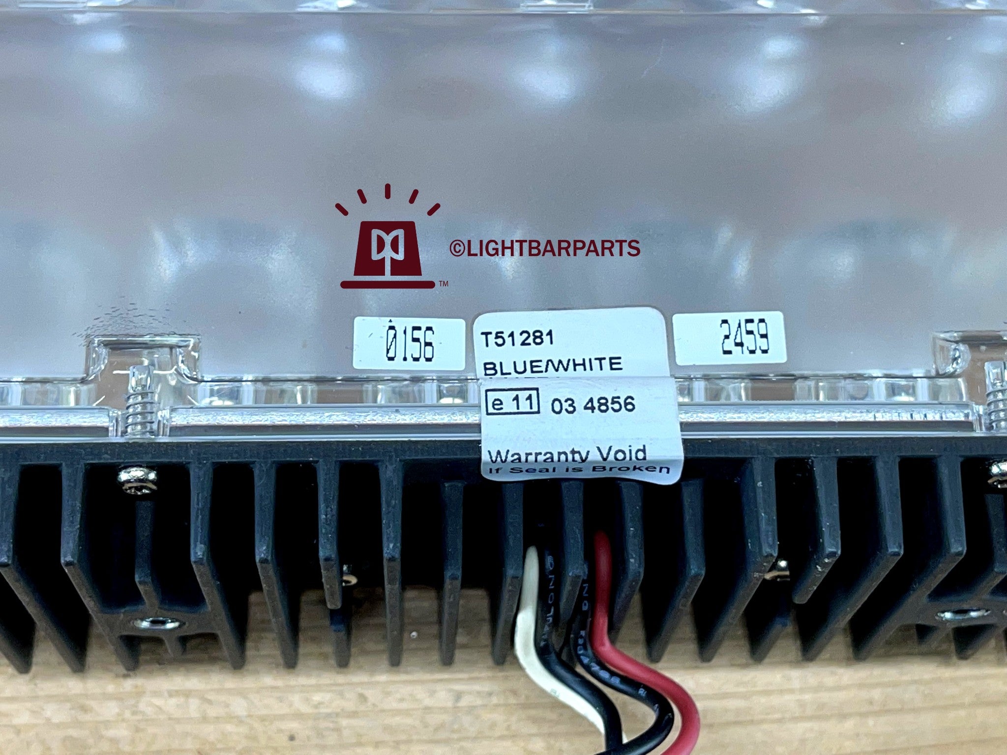 Code 3 Defender Lightbar - TriCore DUO LED - White / Blue Light Module