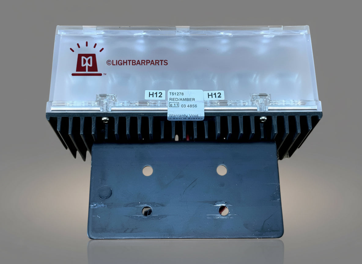 Code 3 Defender Lightbar - TriCore DUO LED - Amber / Red Light Module