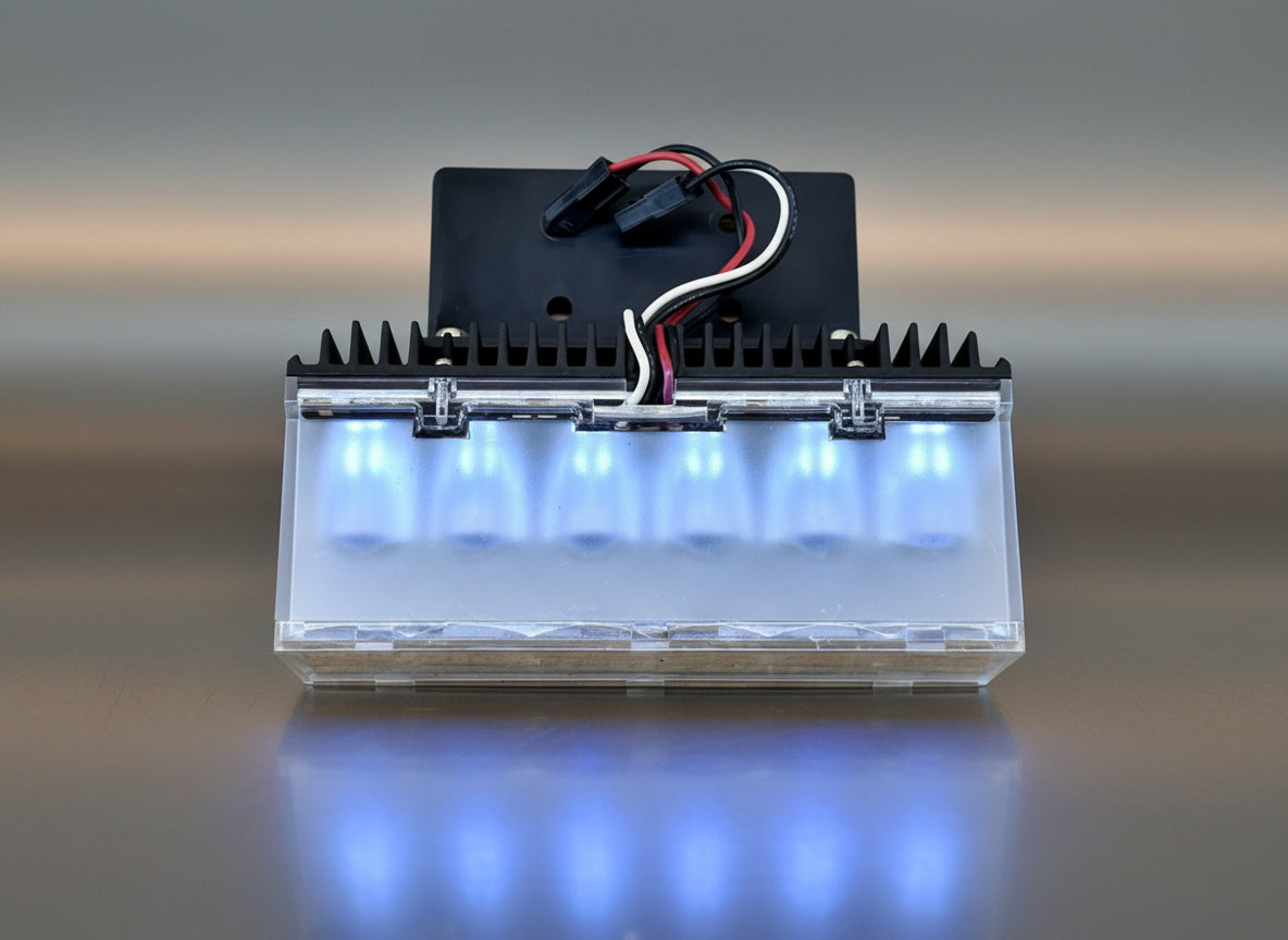 Code 3 Defender Lightbar - TriCore DUO LED - Amber / Red Light Module