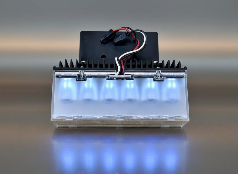 Code 3 Defender Lightbar - TriCore DUO LED - Amber / Red Light Module